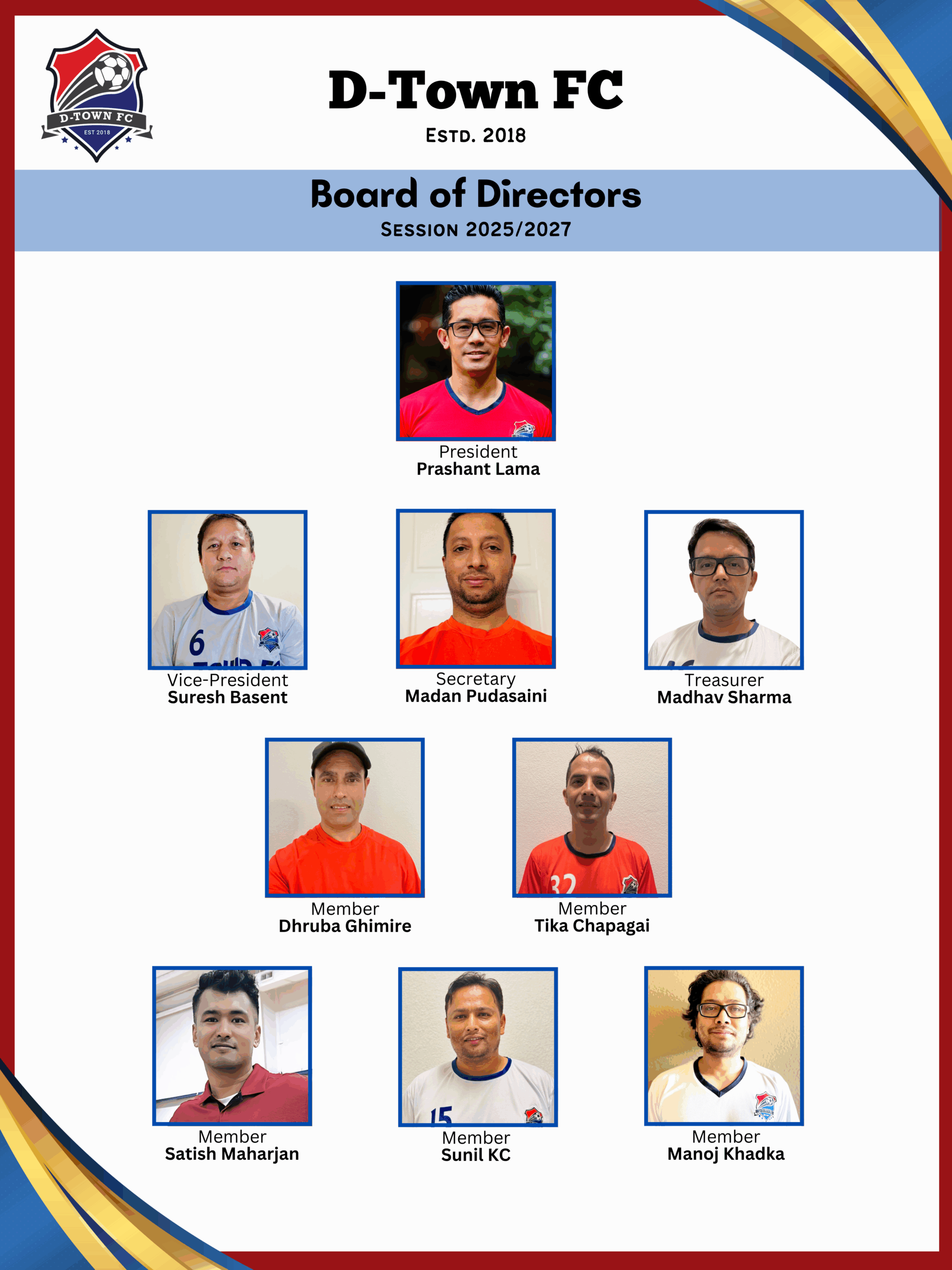 New Board Members Announcement